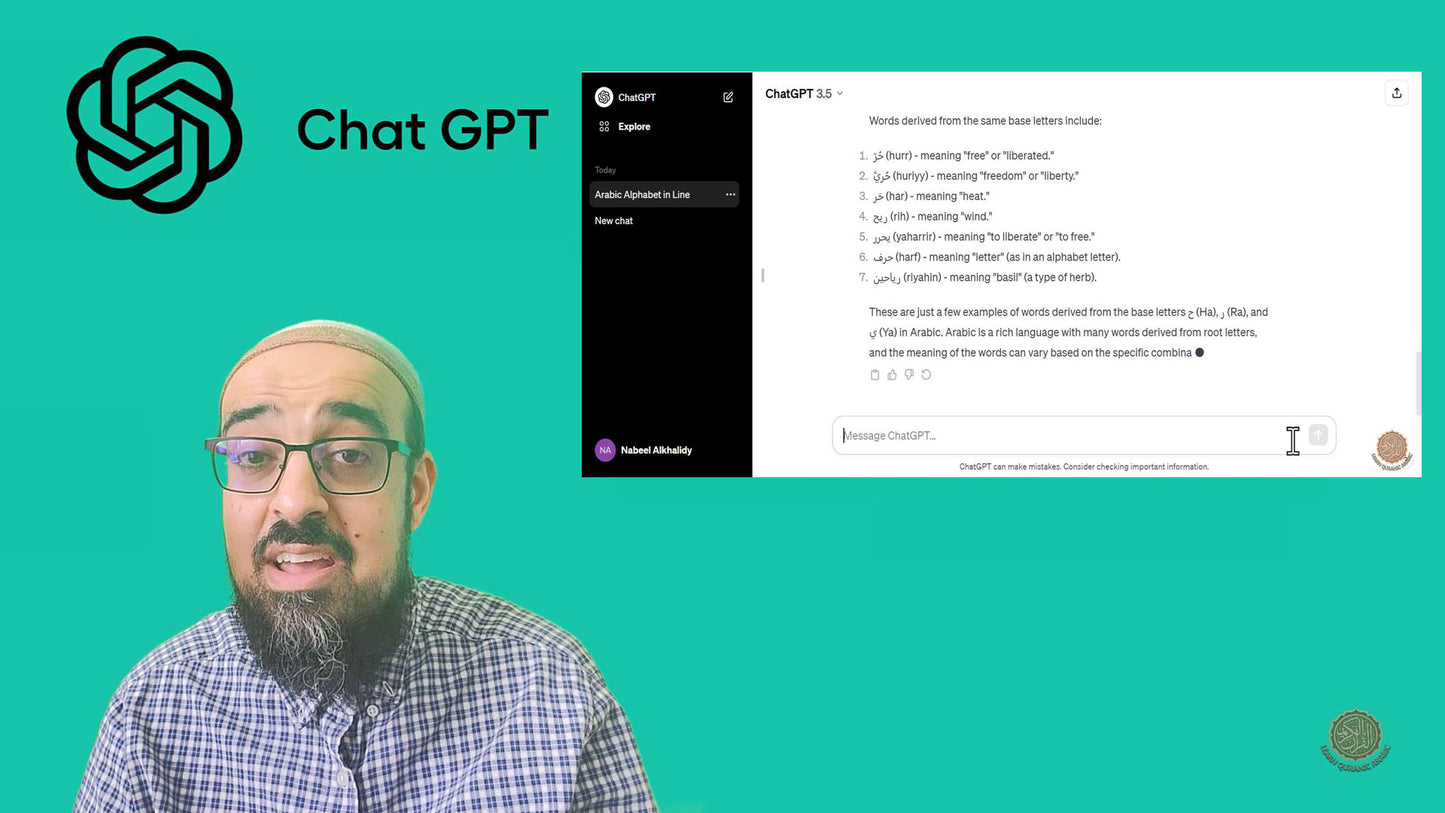 The Foundations of Arabic: Alphabet and Beyond