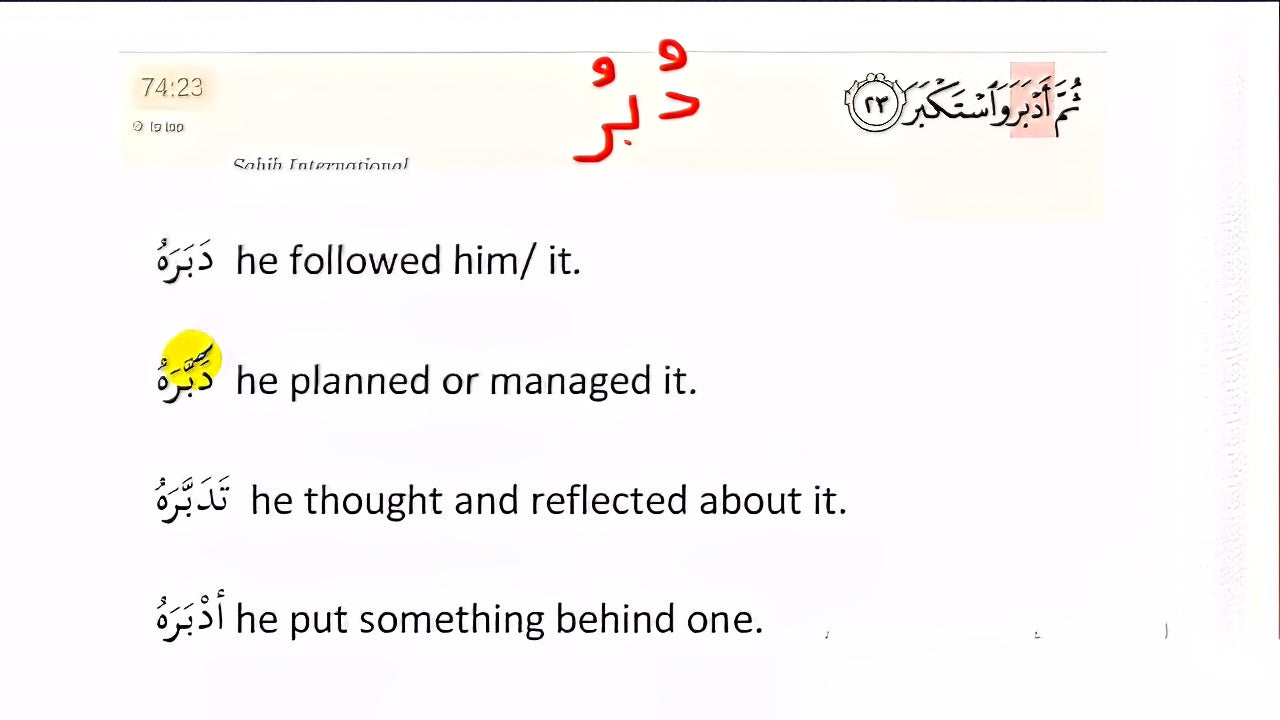 Synonyms & perfect word choice in the Quran