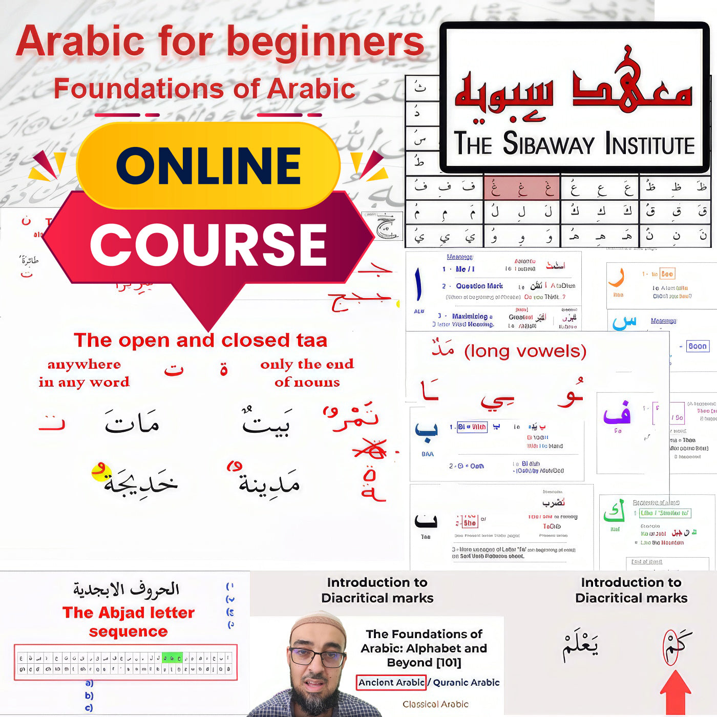 The Foundations of Arabic: Alphabet and Beyond